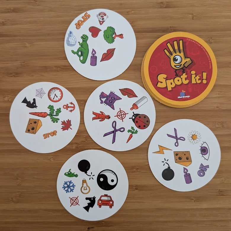 Spot It! cards